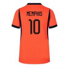 Nederland Memphis Depay #10 Hjemmedrakt VM 2026 Kortermet